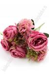 Букет декоративный "Роза с гортензией" 55 см (SF-1549) розовый