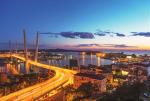 Вантовый мост через Золотой Рог во Владивостоке