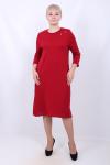 Л39 платье женское цвет (89)Красный рубин