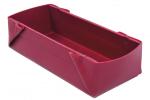 TK 0410 Силиконовая форма для запекания, разъемная 25 x 9 x 6.5 см (Wunderform, size M foldable silicone baking form, color red.1,5L)
