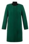 Пальто женское Лаура зеленый кашемир ВО 0052