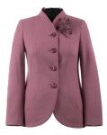 Пальто женское Алина розовая варенка ВО 0001