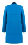 Пальто женское Антураж голубой кашемир ВО 0021