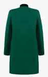 Пальто женское Антураж зеленый кашемир ВО 0024