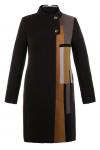 Пальто женское Габриэлла темно-коричневый кашемир ВО 0040