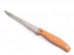 Нож кухонный для томатов, ВУДИ, лезвие 10.5 см, 45 гр, нерж. сталь, дерево, Сибирская посуда, SP-232