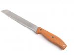 Нож кухонный для хлеба, ВУДИ, лезвие 17 см, 99 гр, нерж. сталь, дерево, Сибирская посуда, SP-234