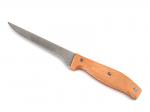 Нож кухонный филейный, ВУДИ, лезвие 14 см, 82 гр, нерж. сталь, дерево, Сибирская посуда, SP-235