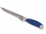 Нож кухонный филейный, ИНДИГО, лезвие 13 см, 117 гр, нерж. сталь, пластик, резина, Сибирская посуда, SP-226