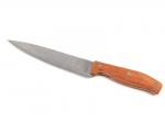 Нож кухонный Шеф, ВУДИ, 20 см, 115 гр, нерж. сталь, дерево, Сибирская посуда, SP-233