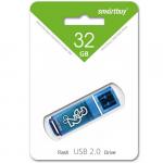 Флэш-диск (флэшка) USB 32Gb SmartBuy Glossy Blue (SB32GBGS-B)