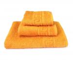 Комплект махровых полотенец, 3 штуки (40*70, 50*90, 70*140 см) (Оранжевый)