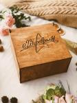 *Коробка большая 23 февраля одно отделение 22х23х11 см
