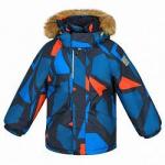 Зимняя куртка для мальчика синий 1017-1 Geburt*