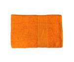 Махровое гладкокрашенное полотенце 100*150 см 400 г/м2 (Апельсиновый)