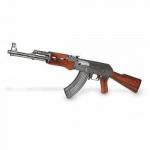 Автомат пневматика металлический AK-47 239 на аккумуляторе  87см в/к