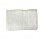 Махровое гладкокрашенное полотенце 100*150 см 400 г/м2 (Белый)