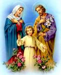 Святое Семейство - Мария, Иосиф и Иисус