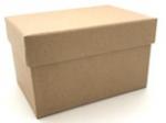Коробка крафт , 16,5см*12см*10см, плот.картон