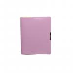 Дневник, "METROPOL " розовый с металлическим шильдиком