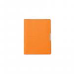 Дневник, "METROPOL " оранжевый с металлическим шильдиком