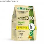 корм для кошек Bio Forza10 Bio Vegetal Organic (органический) корм для кошек, вегетарианская диета, овощи и водоросли, 1,5 кг