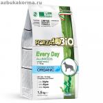 корм для собак Bio Forza10 Bio Every Day ALL Breeds Organic (органический) корм для собак всех пород, рыба и водоросли, 12 кг