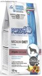 корм для собак Diet Forza10 Diet Medium (гипоаллергенный) корм для собак средних пород при пищевой аллергии, с ягненком (с микрокапсулами), 12 кг