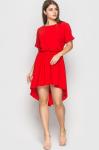 Асимметричное летнее платье Арт. 3924 (красный), Santali