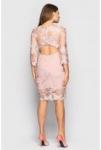 Вечернее платье Арт. 4075 (розовый), Santali