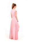 Женское летнее длинное платье РM002 (розовый)