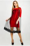 Платье Эльза (красный), LeoPride