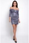 Платье Celebrity Арт. pk1446 (фиолетовый), TALES