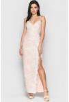 Облегающее длинное платье Арт. 3939 (розовый), Santali