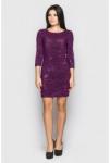 Нарядное платье-мини Арт. 3857 (фиолетовый), Santali