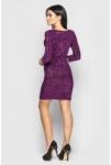 Нарядное платье-мини Арт. 3857 (фиолетовый), Santali