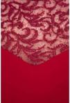 Коктейльное платье из шифона КАМАЛИЯ темно-красный