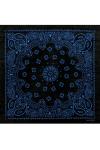 Black Paisley Сircular pattern 55х55 см