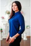 Стильная блузка 3232 (синий)