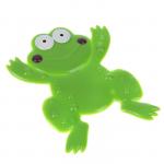 Мини-коврик для ванны «Лягушонок», 11,5?14 см, цвет зелёный