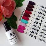 Akinami Color Gel Polish Crimson