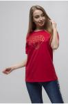 Женская футболка красная Oldisen Bright Арт. FSB-20 (красный), Oldisen