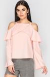 Блуза с открытыми плечами Арт. 3875 (розовый), Santali