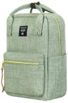 6015 Сумка-рюкзак из меланжевой ткани 37х15х25 см