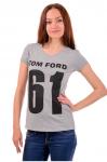 Футболка женская Tom Ford Арт. Aiz-2 (серый), AG