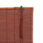 Бамбуковая рулонная штора "Осака", венге                             (u-7002-gr)