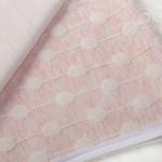 Одеяло-покрывало трикотажное "Ожерелье розовое"                             (arp-200571-gr)