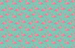 Фотоплед флисовый "Фламинго", 70*110 см                             (s-102586)