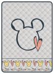 Покрывало Волшебная ночь Disney Minnie gray, 160*200 см                             (nt-104217)
