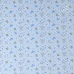 Одеяло-покрывало трикотажное "Мишки-малышки голубой"                             (arp-200566-gr)